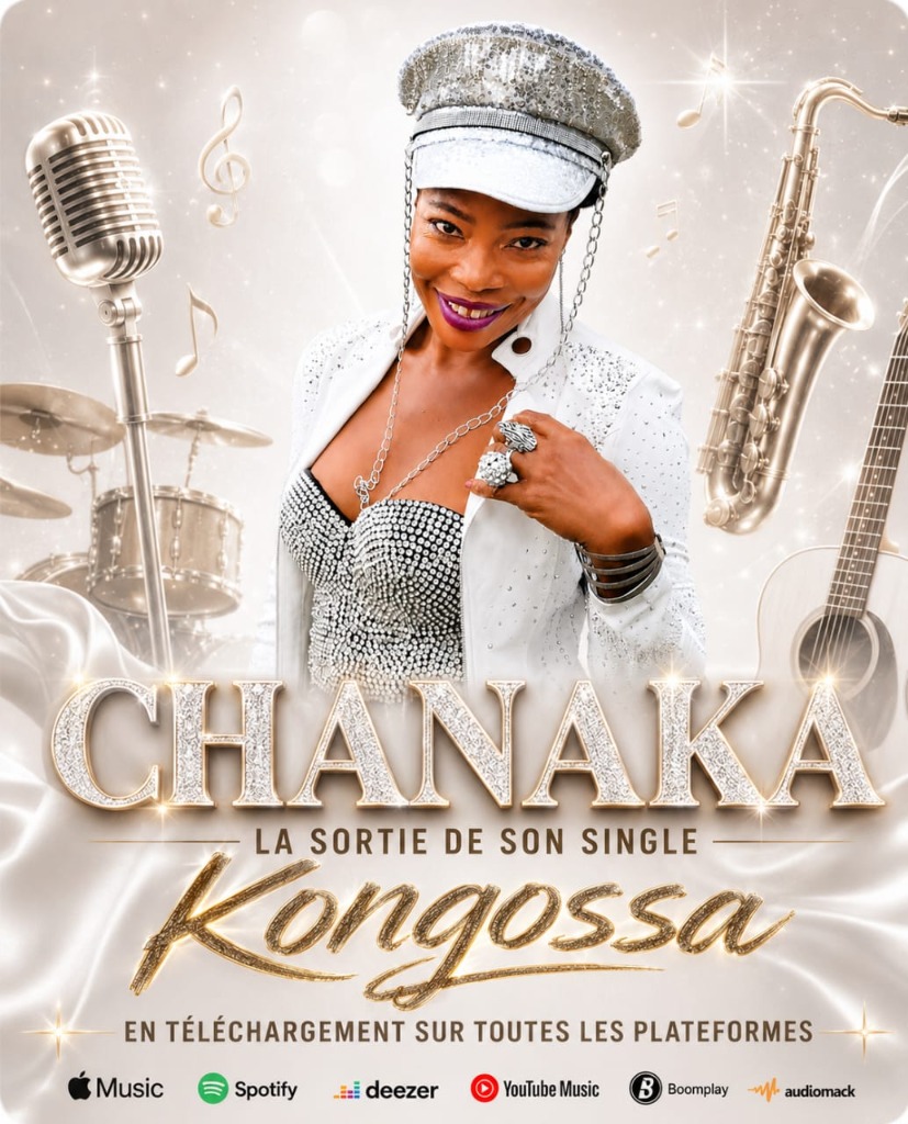 Affiche Officielle du single Kongossa de CHANAKA