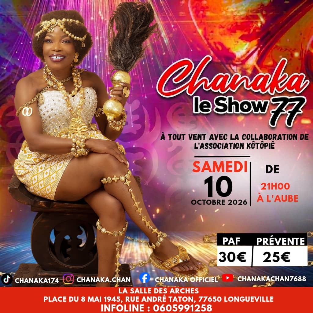 Affiche officielle Chanaka le Show 77